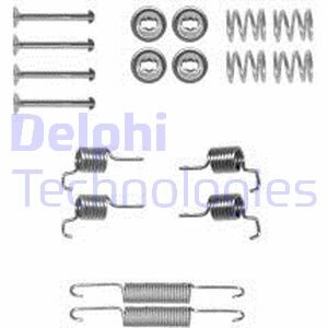 Комплект монтажный тормозных колодок Delphi LY1372