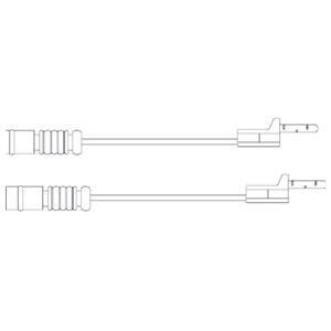 Датчик износа тормозных колодок Delphi LZ0115