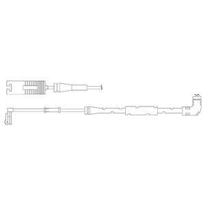 Датчик износа тормозных колодок Delphi LZ0195