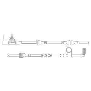 Датчик износа тормозных колодок Delphi LZ0266