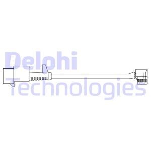 Сигнализатор, износ тормозных колодок Delphi LZ0293