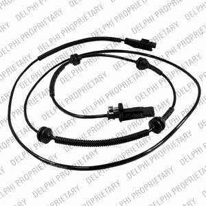 Датчик ABS (задній) Citroen C6/Peugeot 407 04-10 Delphi SS20046