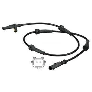 Датчик ABS (задній) Opel Vivaro/Renault Trafic II 1.9D-2.5DTI 01- Delphi SS20376