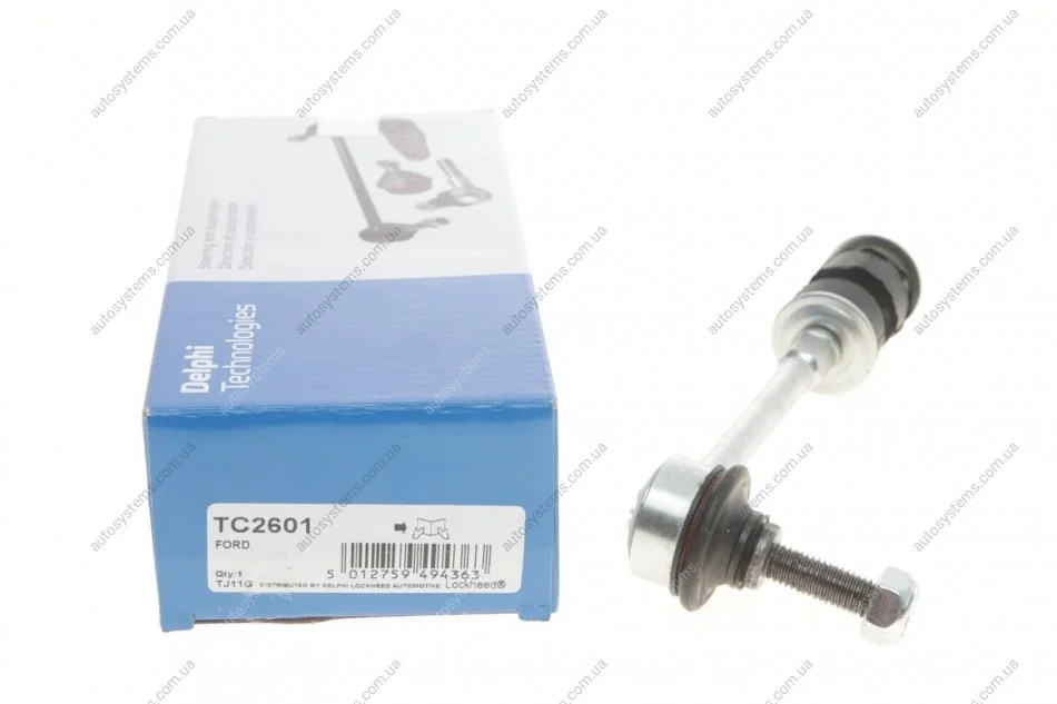 Тяга стабілізатора (заднього) Volvo XC 70/Ford Mondeo 05- Delphi TC2601 (фото 1)