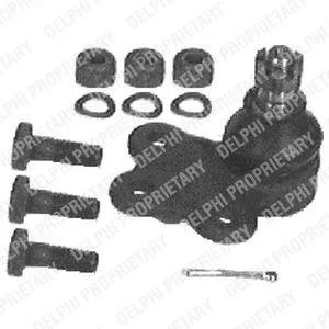 Опора кульова (передня/знизу) Opel Astra F 91-99/Vectra A 88-95 Delphi TC397