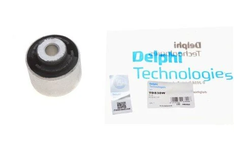 Сайлентблок важеля (переднього/знизу/спереду/всередині) Audi A4/A5/A6/A7/Q5 2.0-3.0TDI/3.2 FSI 08- Delphi TD838W