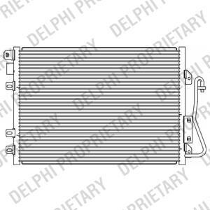 Радиатор кондиционера (Конденсатор) Delphi TSP0225620