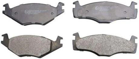 Тормозные колодки дисковые, комплект Denckermann B110685