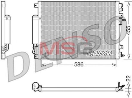 Радиатор кондиционера (Конденсатор) DENSO DCN06001