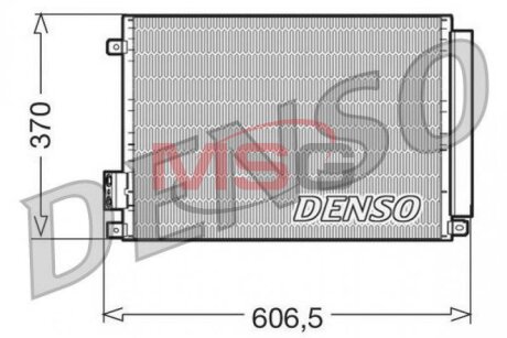 Радиатор кондиционера (Конденсатор) DENSO DCN09045