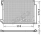 Радиатор кондиционера (Конденсатор) DENSO DCN23052 (фото 1)