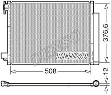 Радиатор кондиционера (Конденсатор) DENSO DCN23052