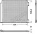 Радиатор кондиционера (Конденсатор) DENSO DCN46026 (фото 1)