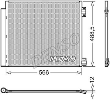 Радиатор кондиционера (Конденсатор) DENSO DCN46026