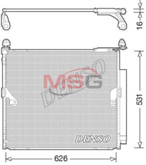 Радиатор кондиционера (Конденсатор) DENSO DCN50038