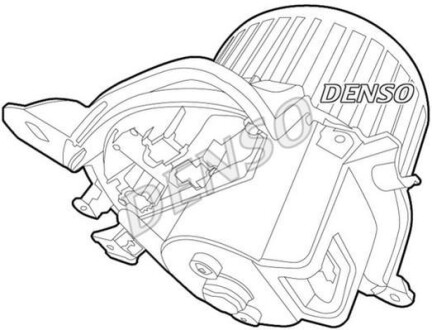 Вентилятор печки DENSO DEA01012