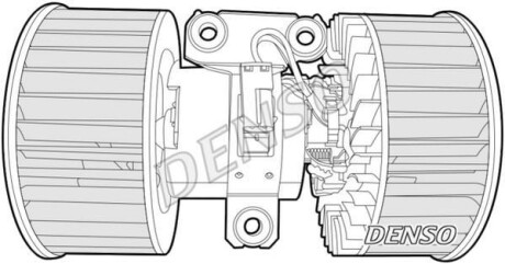 Вентилятор печки DENSO DEA05002