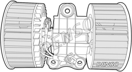 Вентилятор печки DENSO DEA05004