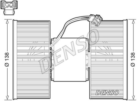 Вентилятор печки DENSO DEA05006