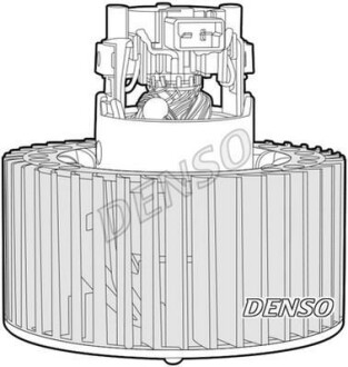 Вентилятор печки DENSO DEA09049