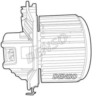 Вентилятор печки DENSO DEA09070