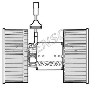 Вентилятор печки DENSO DEA12001