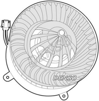 Вентилятор печки DENSO DEA17012