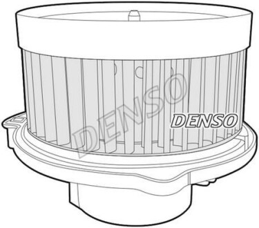 Вентилятор печки DENSO DEA17014