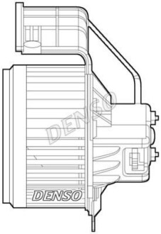 Вентилятор печки DENSO DEA23020