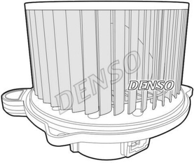 Вентилятор печки DENSO DEA43007