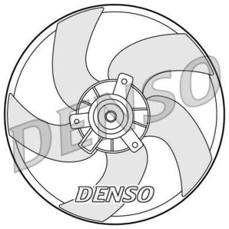 Вентилятор радиатора охлаждения DENSO DER21011