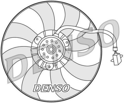 Вентилятор радиатора охлаждения DENSO DER32007