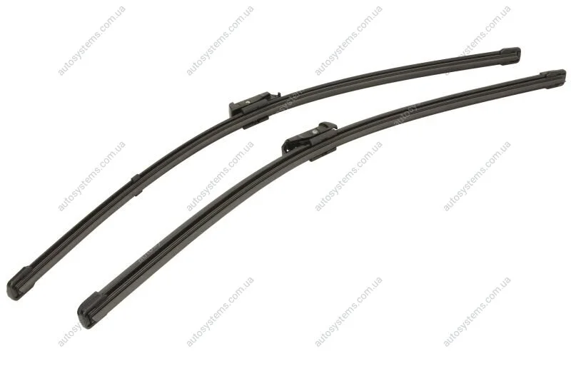 Щітка склоочисника безкаркасна передн (2шт) Flat Blades 580/530мм BMW Z4 (G29) LAND ROVER RANGE ROVER EVOQUE TOYOTA SUPRA 06.11- DENSO DF-060 (фото 1)