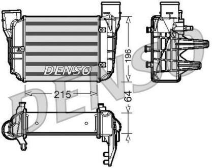 Интеркулер DENSO DIT02002