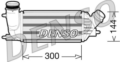 Интеркулер DENSO DIT07001