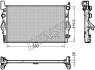 Радиатор охлаждения двигателя DENSO DRM17113 (фото 1)