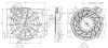 Вентилятор радиатора охлаждения DEPO 037-014-0001 (фото 1)