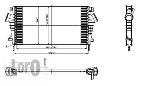 Интеркулер DEPO 037-018-0005