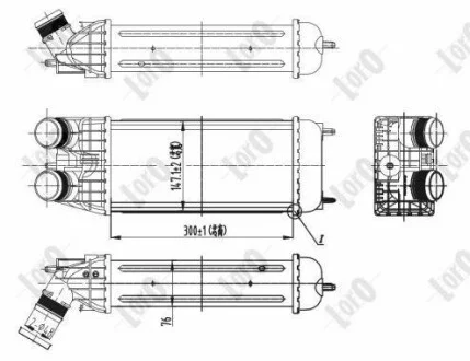Интеркулер DEPO 038-018-0004