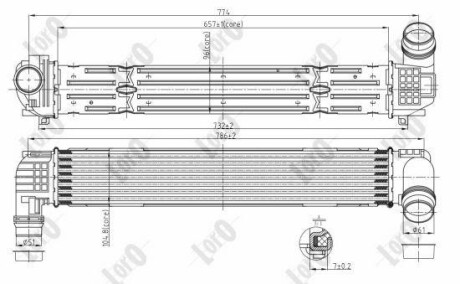 Интеркулер DEPO 042-018-0006