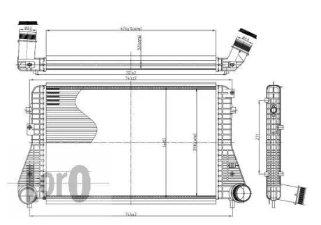 Интеркулер DEPO 053-018-0006