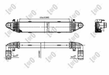 Интеркулер DEPO 054-018-0008