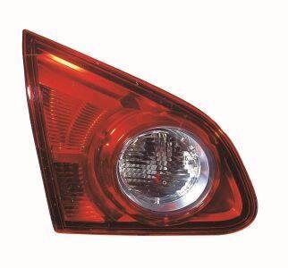 Фонарь задний Nissan Qashqai/Qashqai+2 (J10) 2006-2010 левый внутренний DEPO 215-1321L-UE