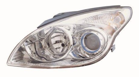 Фара основная левая DEPO 221-1146L-LD-EM