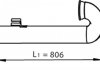 Труба глушителя Dinex 21776 (фото 2)
