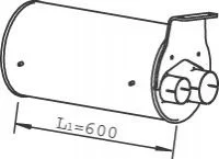 Глушитель Dinex 49397 (фото 1)