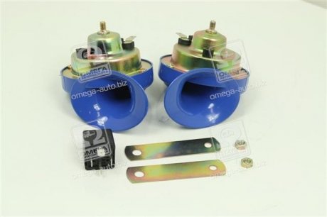 SYG007 Сигнал звуковой 12V комплект 2шт Dk-Дорожная Карта SL-3001