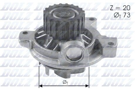 Помпа водяная DOLZ A280