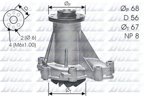 Насос водяной Dolz MB Sprinter DOLZ M176
