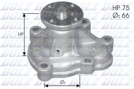 Помпа водяная DOLZ O133